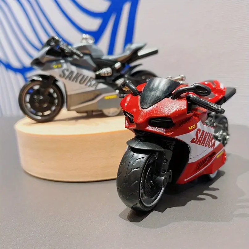 Mini Motorcycle Toy – Pretend Play Toys