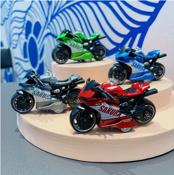 Mini Motorcycle Toy – Pretend Play Toys