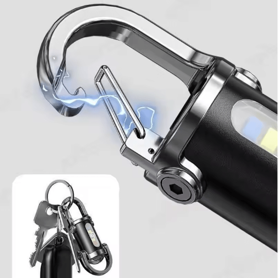 Mini Multifunction Keychain Flashlight – Keychains Small Accessories