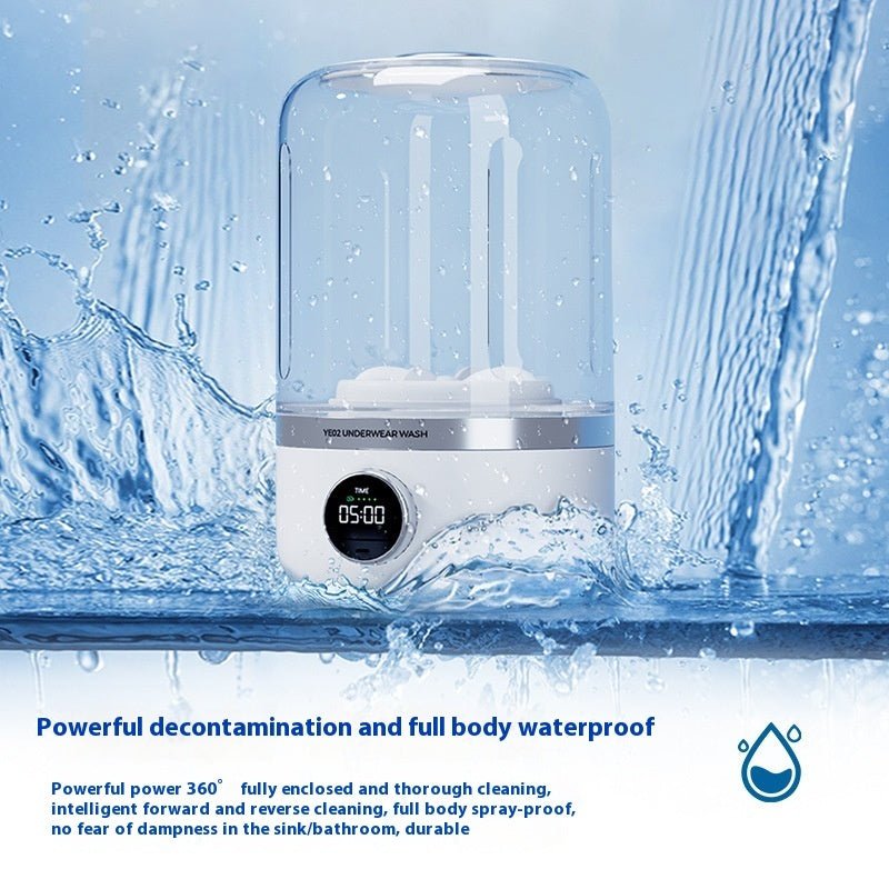 Mini Rechargeable Washing Machine Underwear Travel Portable