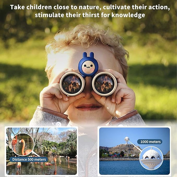Mini Binocular Telescope For Kids – Geography Nature Exploration