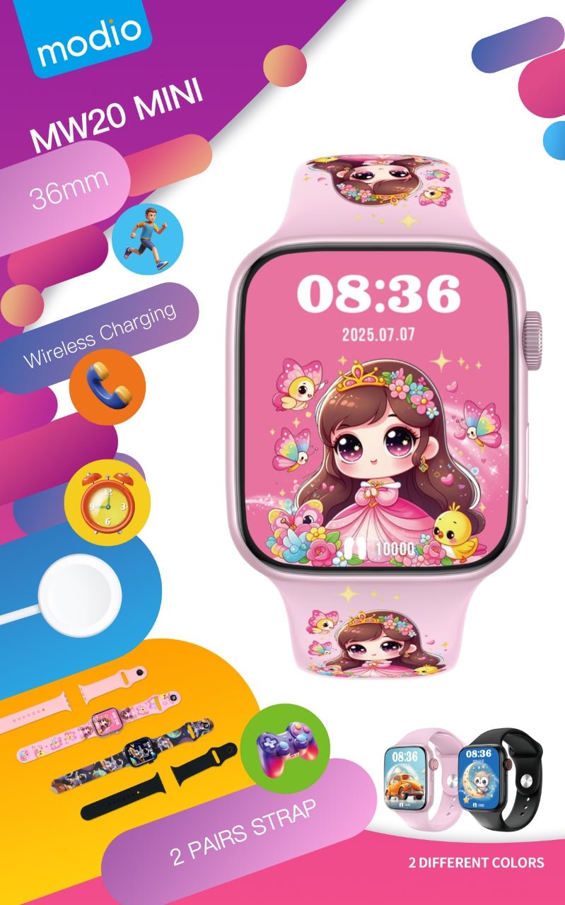Modio - MW20 Mini Kids Smart Watch – Kids & Baby