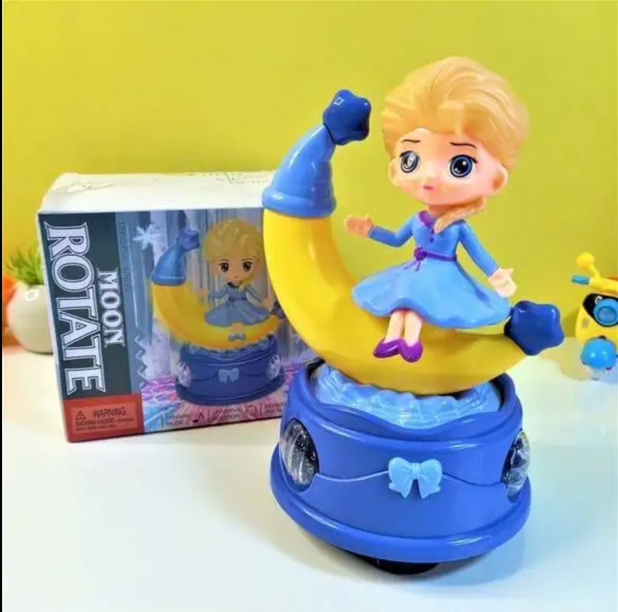 Moon Girl Rotate Toy – Pretend Play Toys
