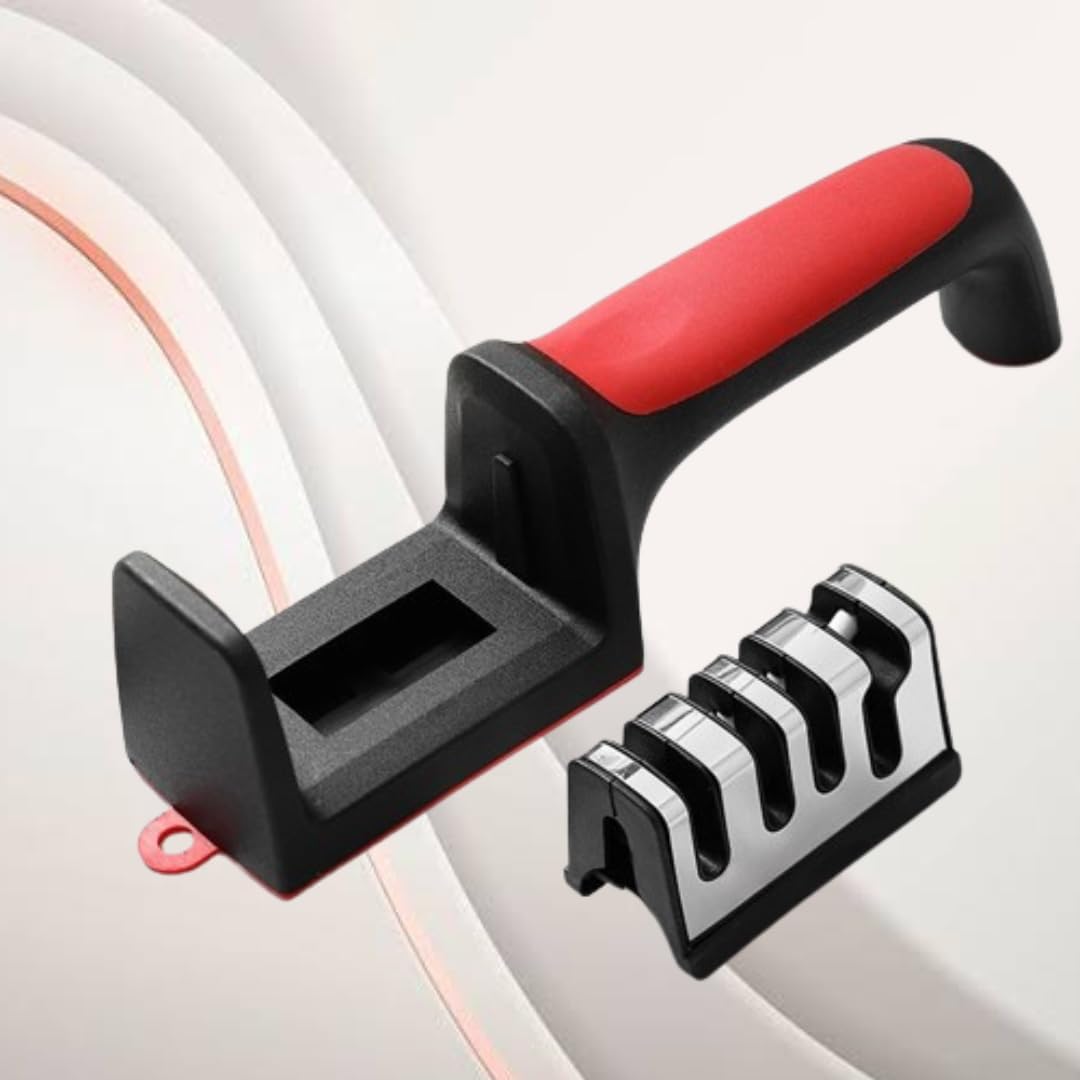 Multi-Slot Knife Sharpener with Handle