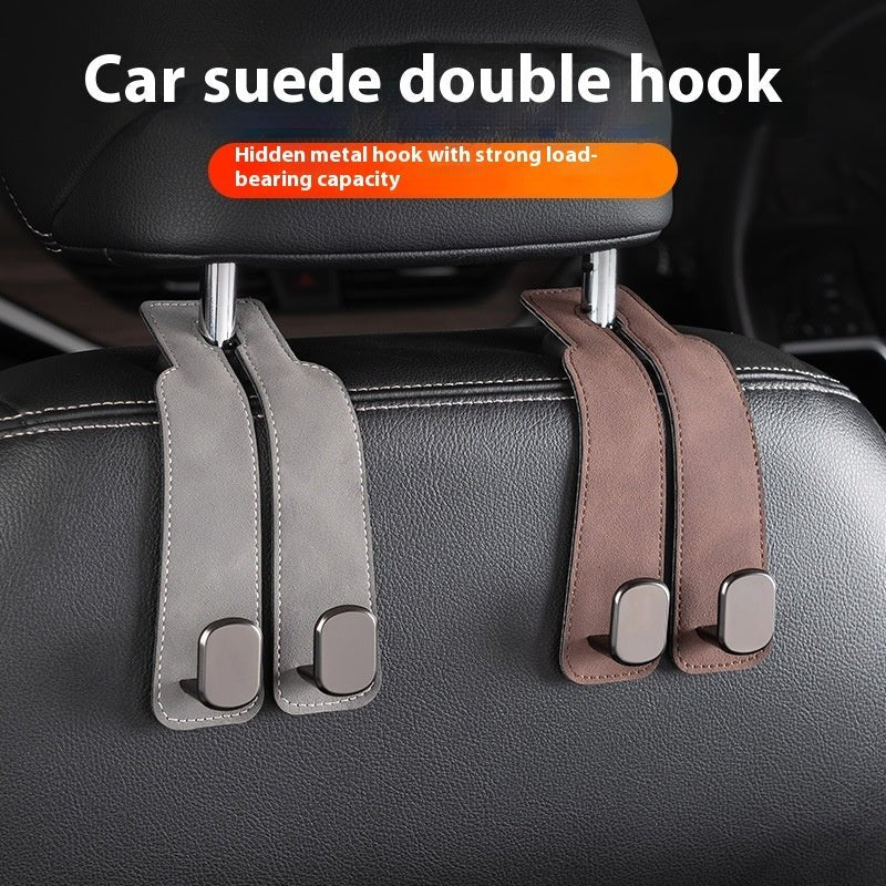 Multifunctional Car Seat Back Double Hook – Car Accessories