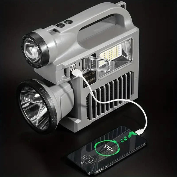 Multifunctional Solar Searchlight & Mosquito Trap