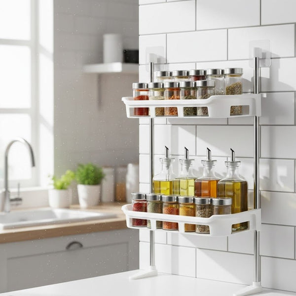Multifunctional Storage Rack – Kitchen Storage Organization