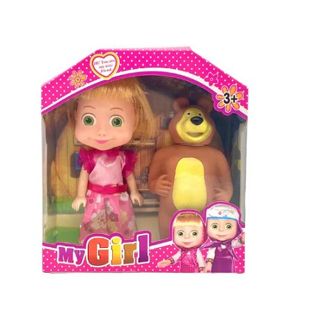 My Girl Bear Toy – Plush Soft Toys
