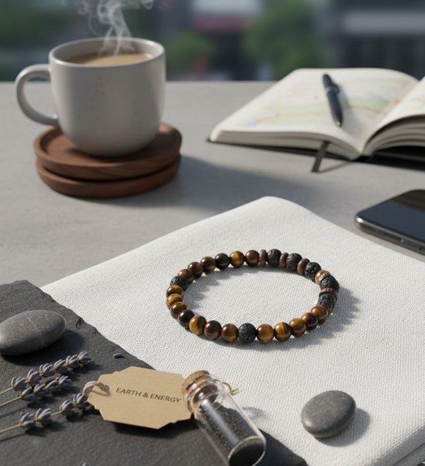 Natural Stone Beaded Bracelet – Jewelry Watches