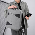 New Business Commute Business Trip Computer Backpack Mens Three Piece Set