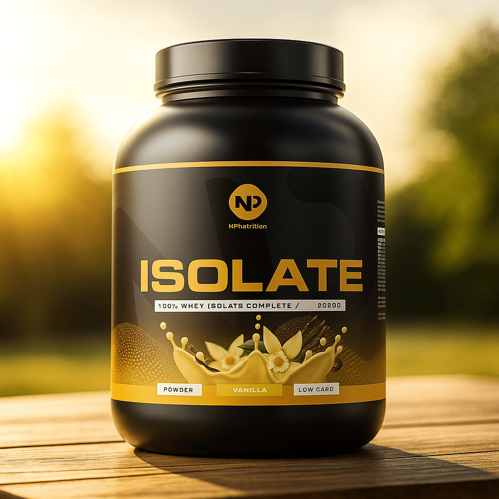 NPNutrition 100% Whey Isolate Complete