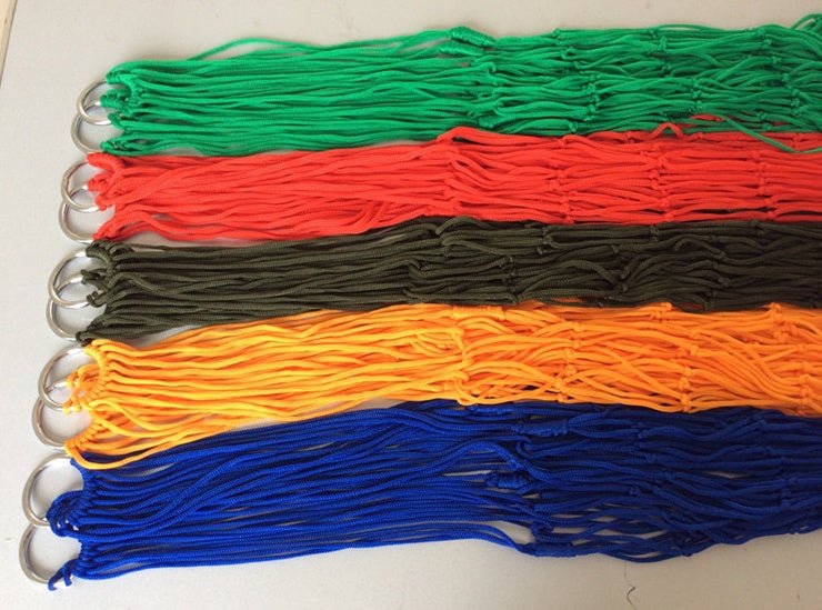 Nylon Rope Mesh Hammock Portable Simple Hammock Swing
