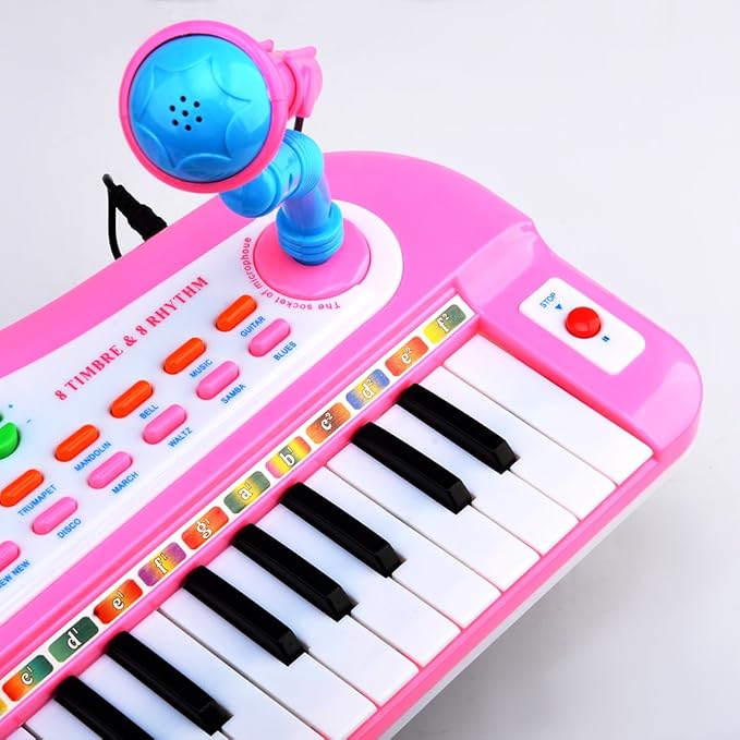 Piano Musical Toy with Mic – Music Rhythm Learning