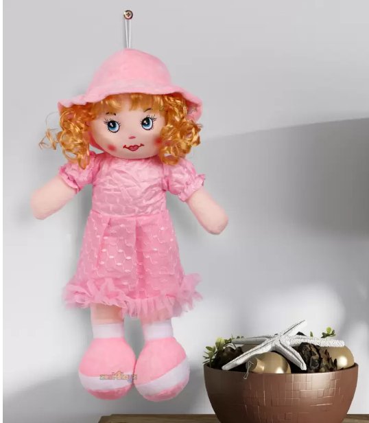 Pink Doll Toy (35cm) – Pretend Play Toys