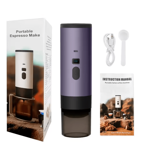 Portable & Automatic Coffee Maker – Cordless Beverage Preparation