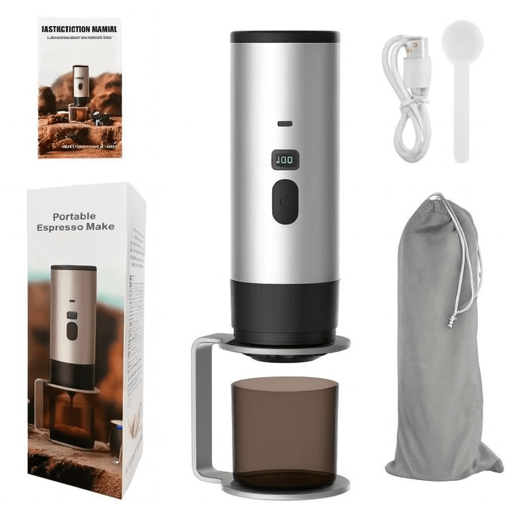 Portable & Automatic Coffee Maker – Cordless Beverage Preparation