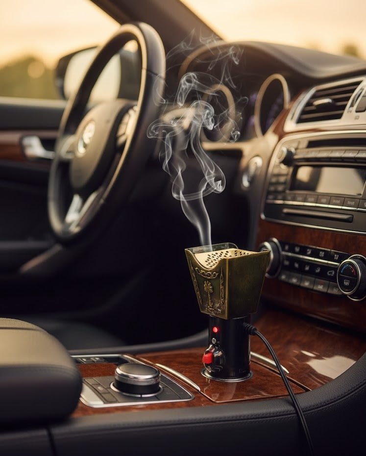 Portable Car Electric Incense Burner – Car Interior Accessories