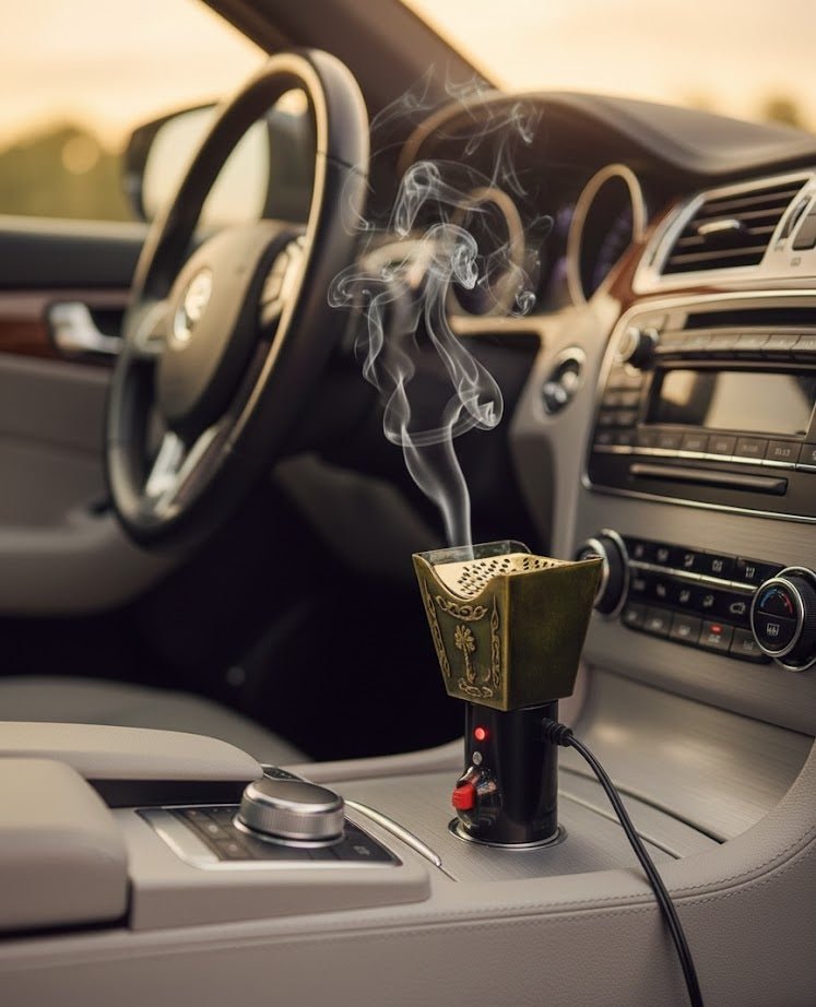 Portable Car Electric Incense Burner – Car Interior Accessories