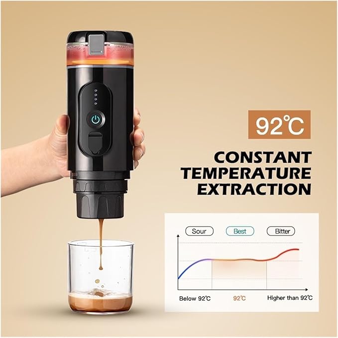 Portable Electric Espresso Coffee Maker – Kitchen Appliances