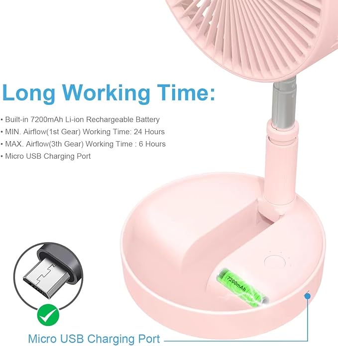 Portable Floor Fan – Fans Cooling