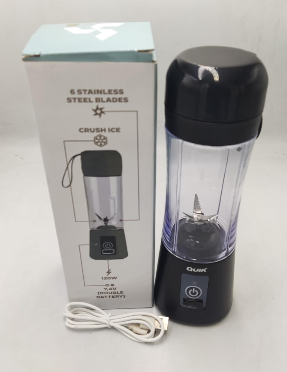 Portable Juicer Charging Juice Cup Wireless – Rechargeable Blenders Mixers