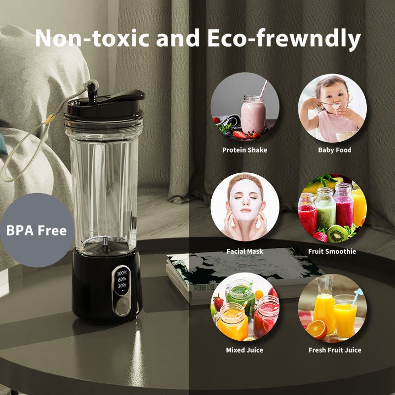 Portable Juicer Charging Juice Cup Wireless – Rechargeable Blenders Mixers
