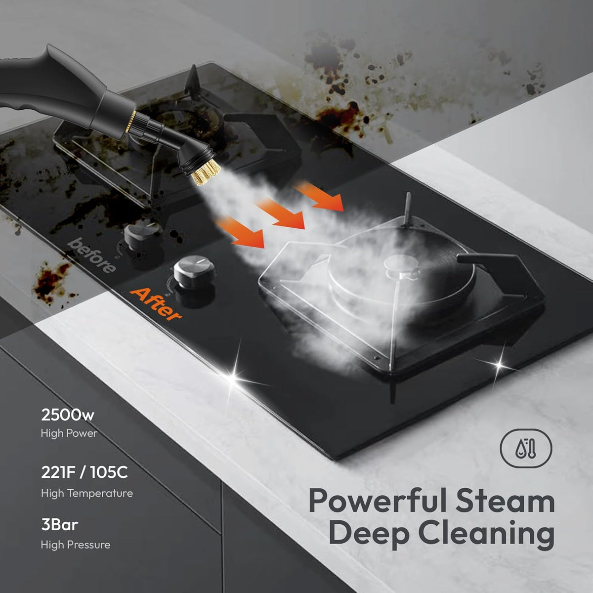 Portable Steam Cleaner – Cleaning Tools