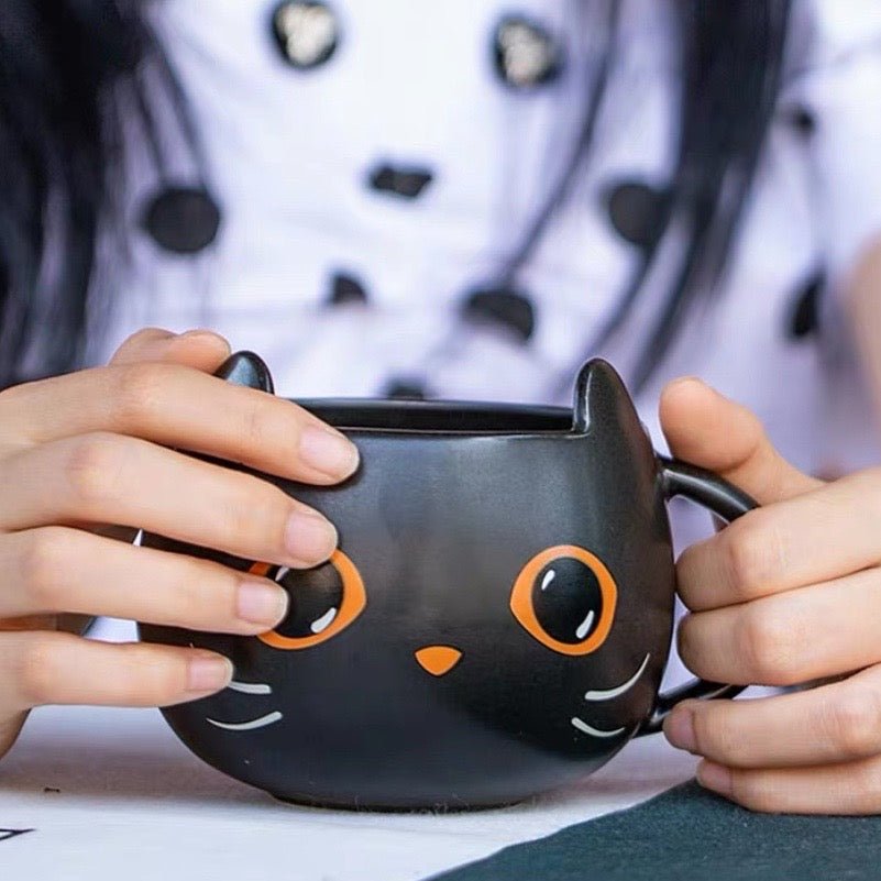 Pumpkin Covered Spoon Couple Gift Mug – Tea Coffee Drinkware