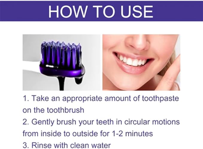 Purple Whitening Toothpaste – Skincare Face Care