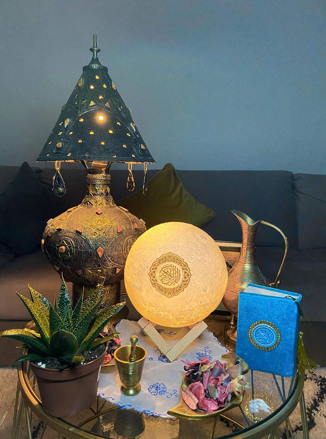 Quran Moon Light Lamp – Prayer Accessories