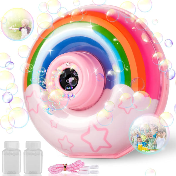 Rainbow Bubble Machine – Outdoor Water Toys