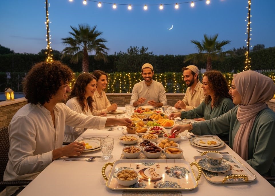 Ramadan Kareem Premium Decorative Tray – Home & Kitchen