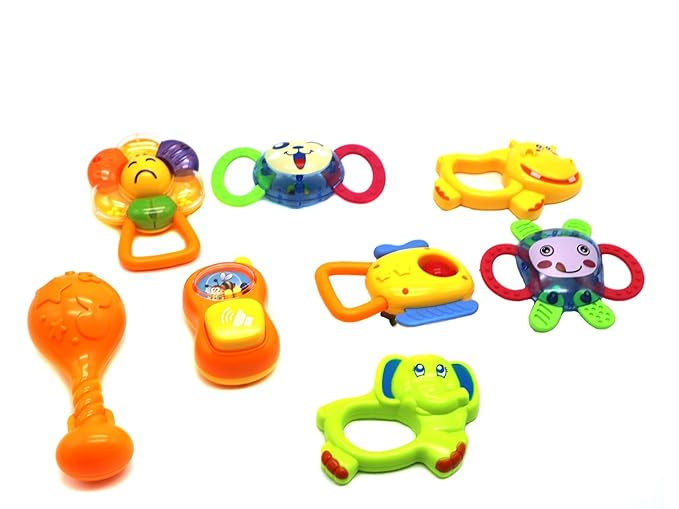 Rattle Baby Set (12Pcs) – Early Learning Sensory Play