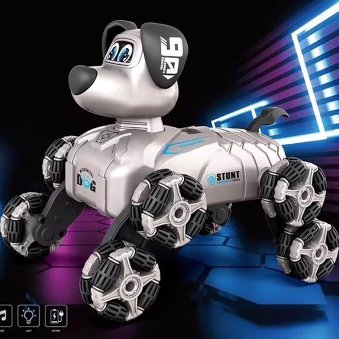RC Stunt Robot Dog – Pet Supplies