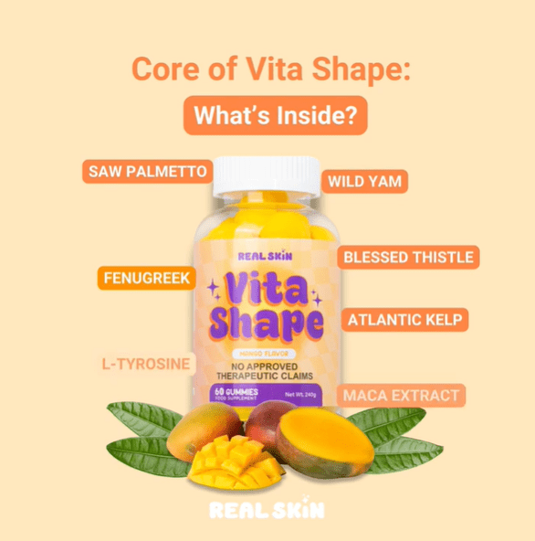 Real Skin - Vita Shape Gummies – Beauty & Personal Care