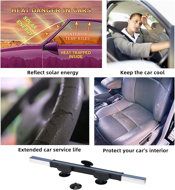 Retractable Sun Car Shade – Car Accessories
