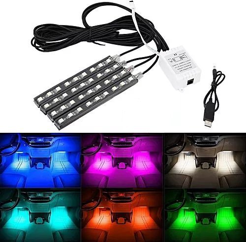RGB Car Interior Neon Lights – Car Interior Accessories