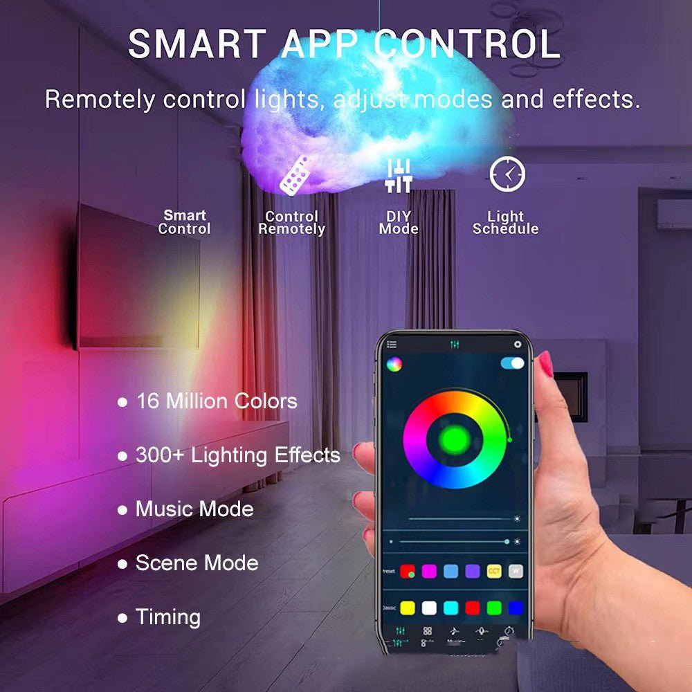 RGB Phantom Thundercloud LED Cloud Light – Lighting Torches