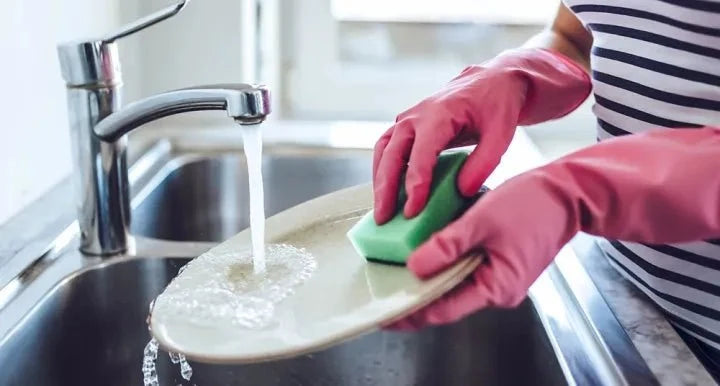 Rubber Kitchen Cleaning Gloves – Home & Kitchen