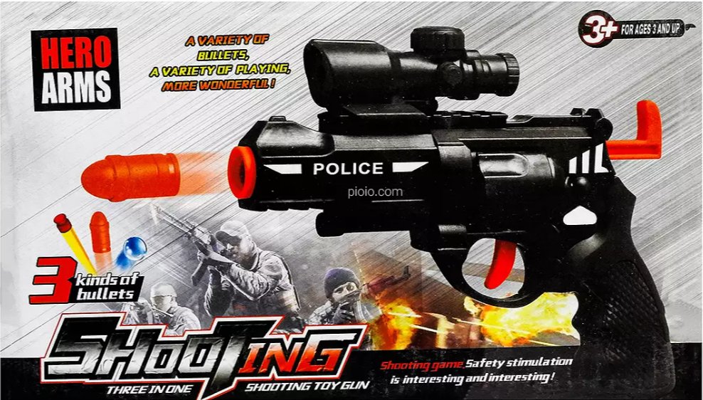 Shooting Gun Toy – Pretend Play Toys