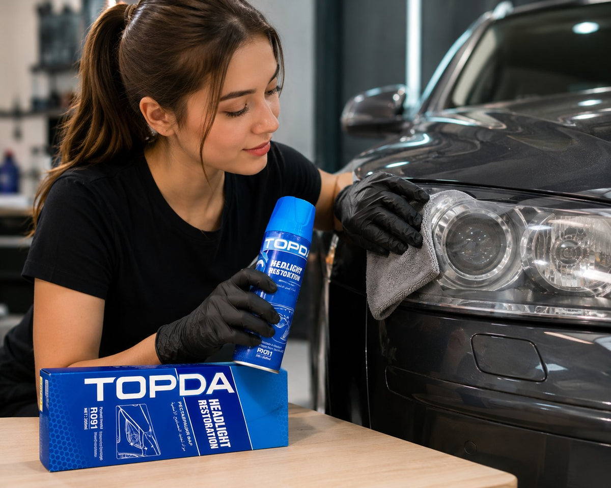 TOPDA - Headlight Restoration Spray – Home Decor Lighting