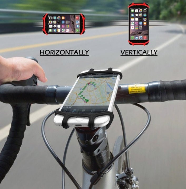 Silicone Bicycle Mobile Phone Bracket Motorcycle Shockproof Anti-Shake Car Bracket
