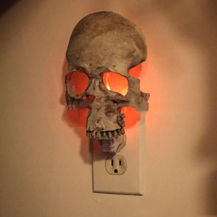 Skull Decorative Night Light Funny Ideas – Lighting Torches