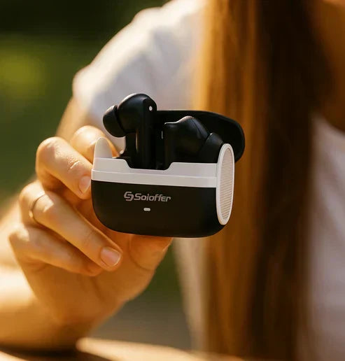 Solo True Wireless Stereo Earbuds – Deep Bass | Type-C Fast Charging | Bluetooth 5.3
