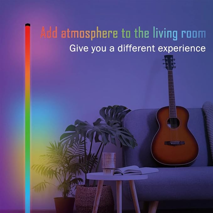 Space-Saving RGB LED Floor Lamp – Lighting Torches