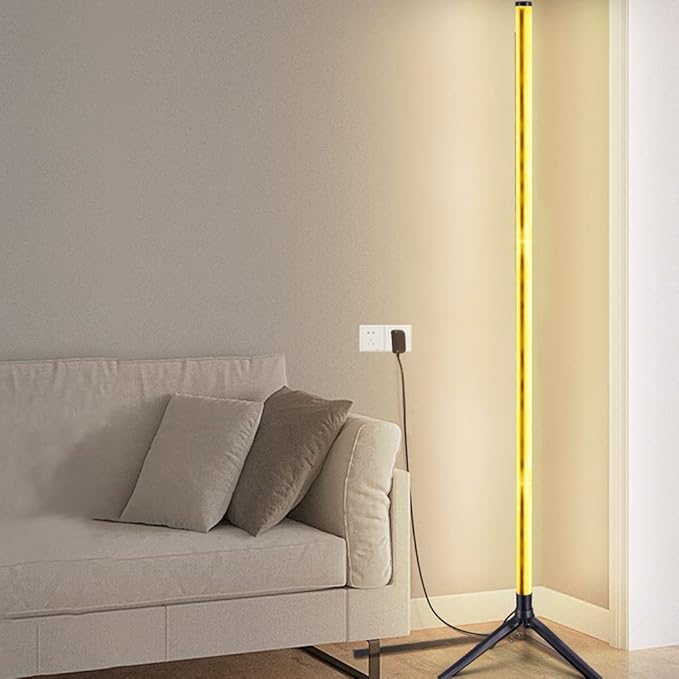 Space-Saving RGB LED Floor Lamp – Lighting Torches