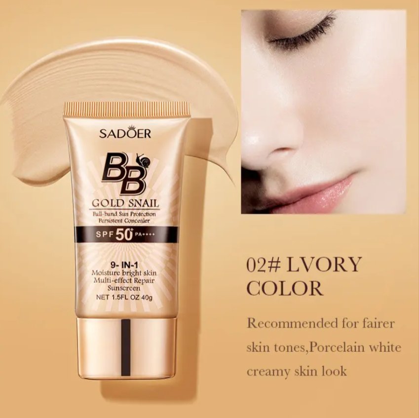 SPF 50 BB Cream (40g) – Skincare Face Care