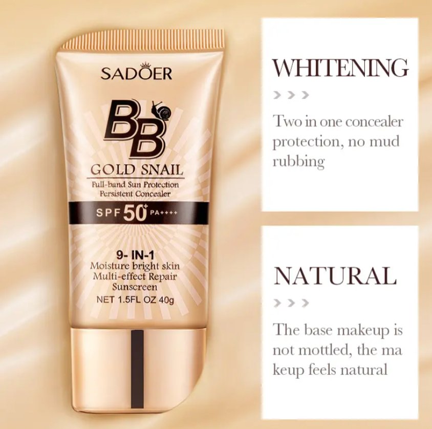 SPF 50 BB Cream (40g) – Skincare Face Care