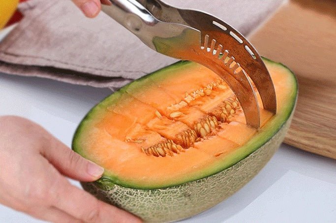 Stainless Steel Cutter For Watermelon Hami Melon Pitaya Pawpaw