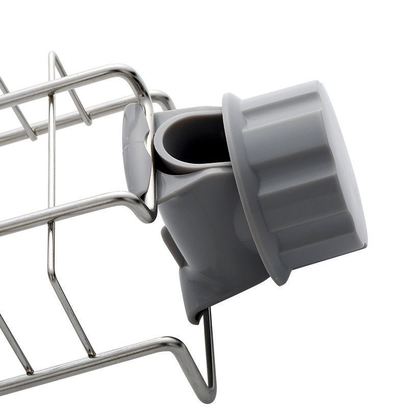 Stainless Steel Faucet Shelf – Kitchen Storage Organization